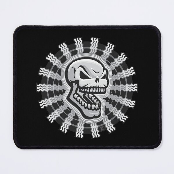 Item preview, Screamin' Skull (Classic Noir) designed and sold by E Robert Wald.