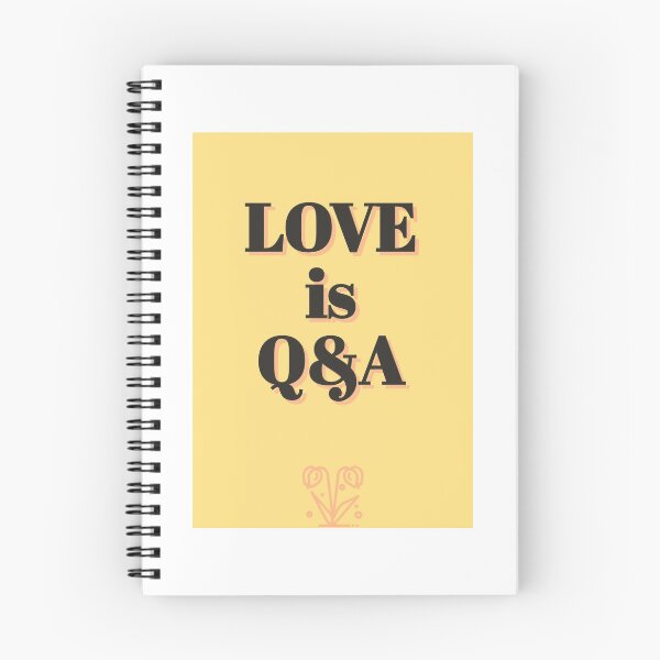 Item preview, LOVE is ... questions and answers ... and a flower! designed and sold by JoyPhotoArt.