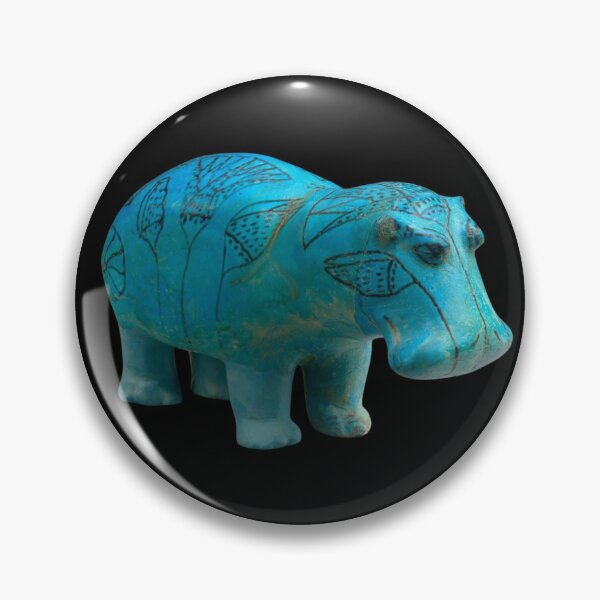 Item preview, William the Hippo -  Ancient Egyptian figurine - pattern designed and sold by tinytiger77.