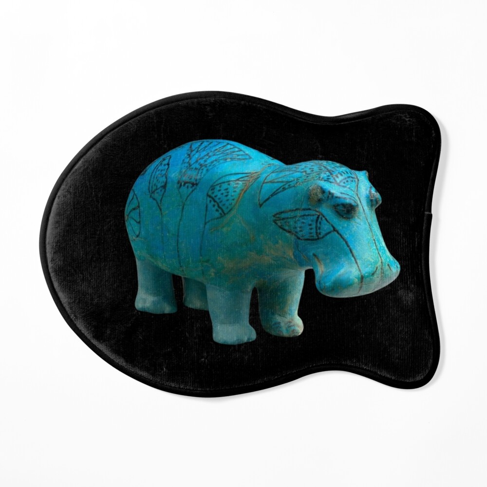 William the Hippo - Ancient Egyptian figurine - pattern Magnet for Sale by  tinytiger77