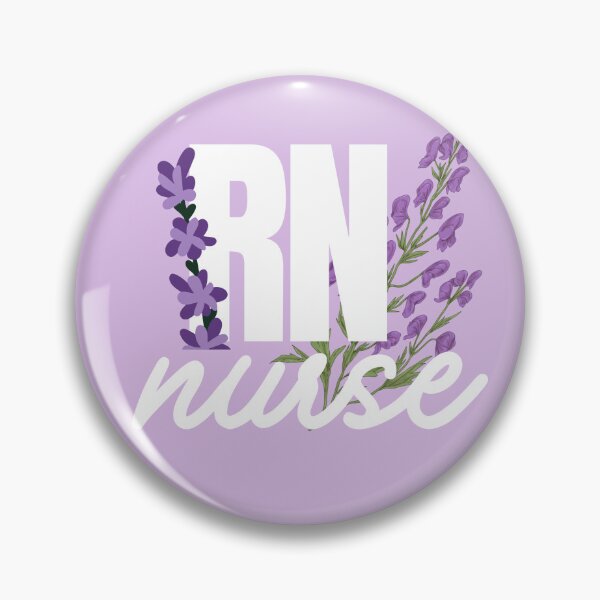 Item preview, RN with flowers designed and sold by haileev.