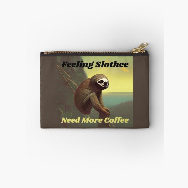 Item preview, Feeling Slothee Need More Coffee designed and sold by shirtkosa.