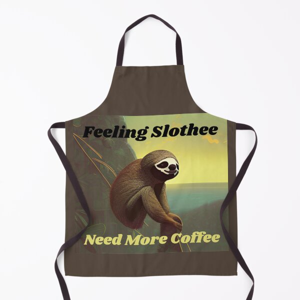 Item preview, Feeling Slothee Need More Coffee designed and sold by shirtkosa.