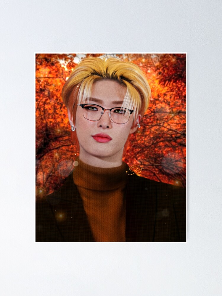 "Ateez Mingi fanart" Poster for Sale by Pardisarts Redbubble