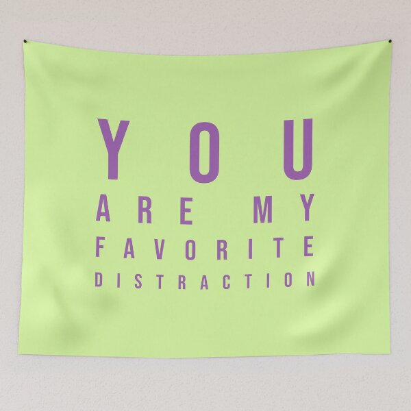 Item preview, My favorite distraction designed and sold by PuzzzledLove.