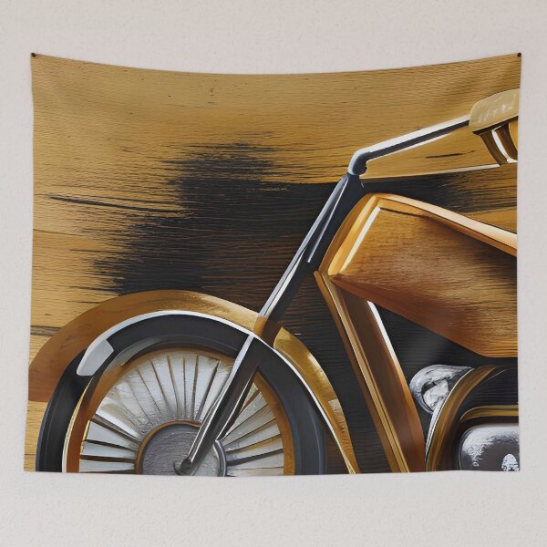Item preview, Wood and motorbike designed and sold by Gus Wolvius.