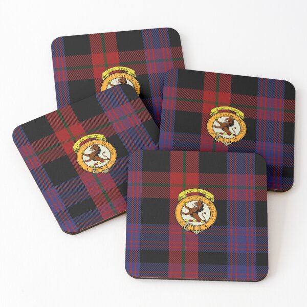 Item preview, Brown Scottish Tartan and Crest designed and sold by BagTown Clans.