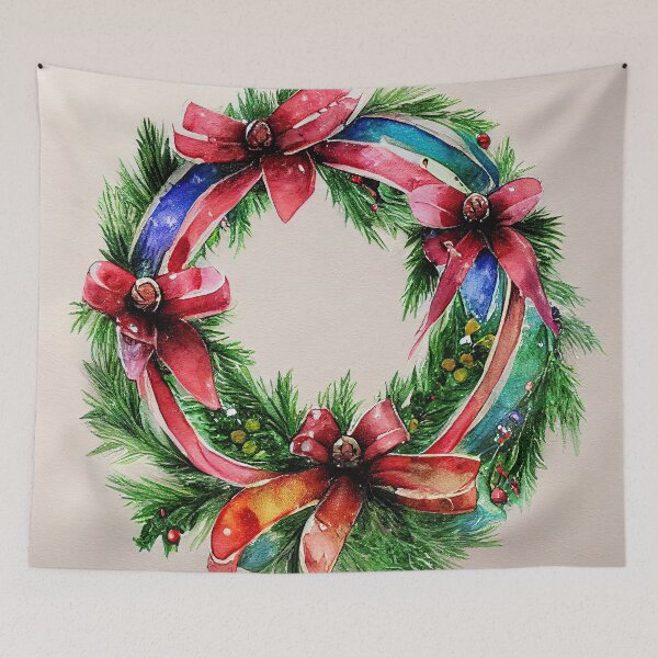 Item preview, Christmas wreath  designed and sold by art8085.