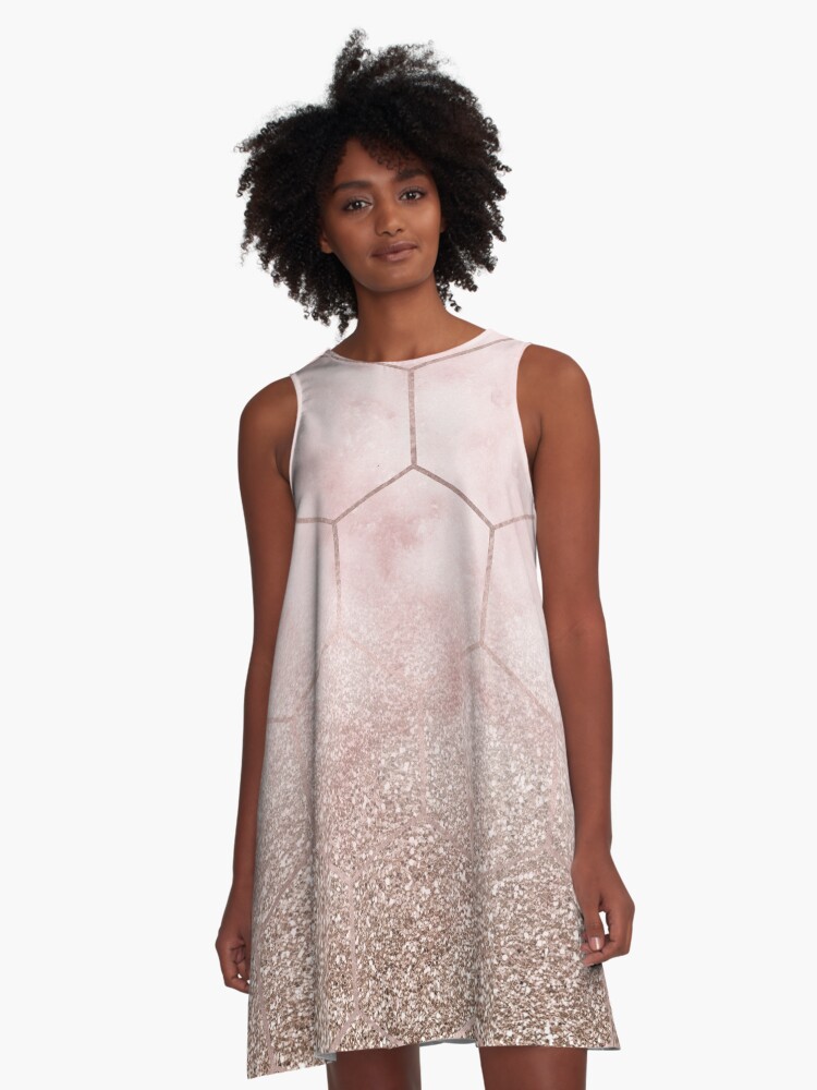 glittery cloudy dress