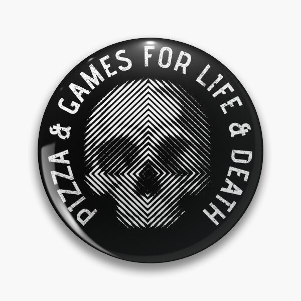 Artikelvorschau, PIZZA & SPIELE FÜR LEBEN & TOD WORTE SKULL OPTICAL ART entworfen und verkauft von Dreamakerstudio.