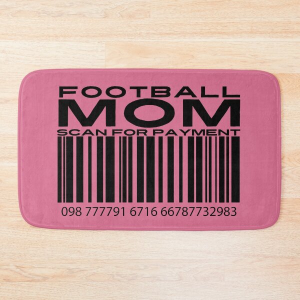 Item preview, Football Mom Scan For Payment | Mom Football | Football with Mommy (White Lettering Available) designed and sold by Wavecrest Wearables.