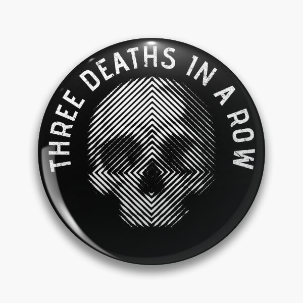 Item preview, THREE DEATHS IN A ROW WHITE designed and sold by Dreamakerstudio.