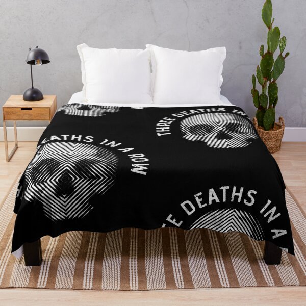 Item preview, THREE DEATHS IN A ROW WHITE designed and sold by Dreamakerstudio.
