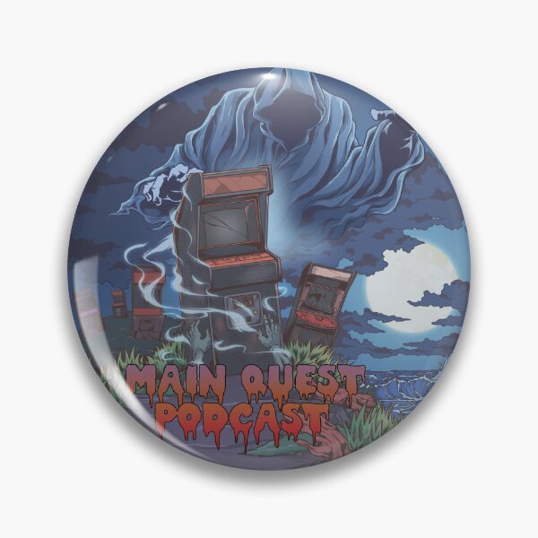 Item preview, Ghoulcade 2022 designed and sold by Main Quest Podcast.