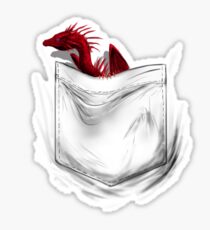 Little Dragon In My Pocket 1 - Red Sticker