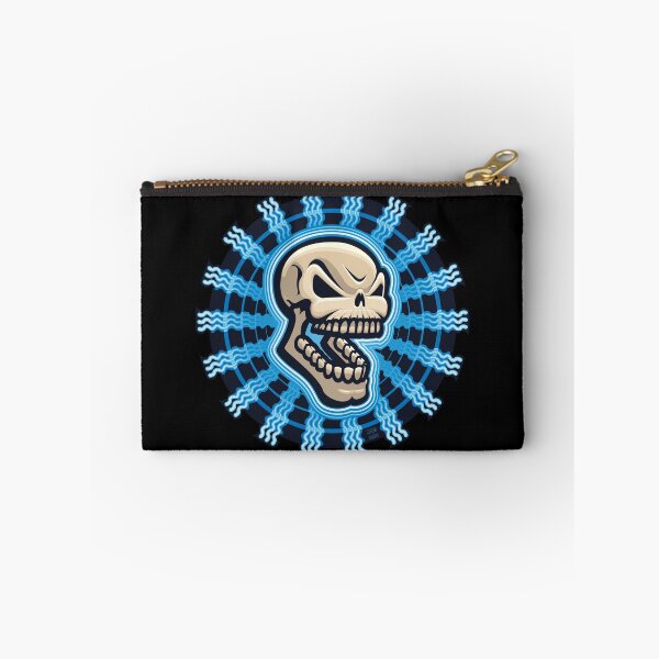 Item preview, Screamin' Skull (Electric Blue) designed and sold by E Robert Wald.