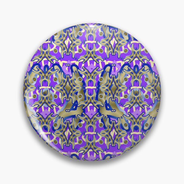 Item preview, The artistic purple complex motif design by Code03 designed and sold by Code03.