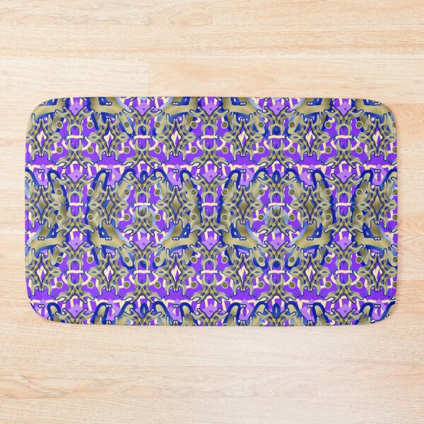 Item preview, The artistic purple complex motif design by Code03 designed and sold by Code03.