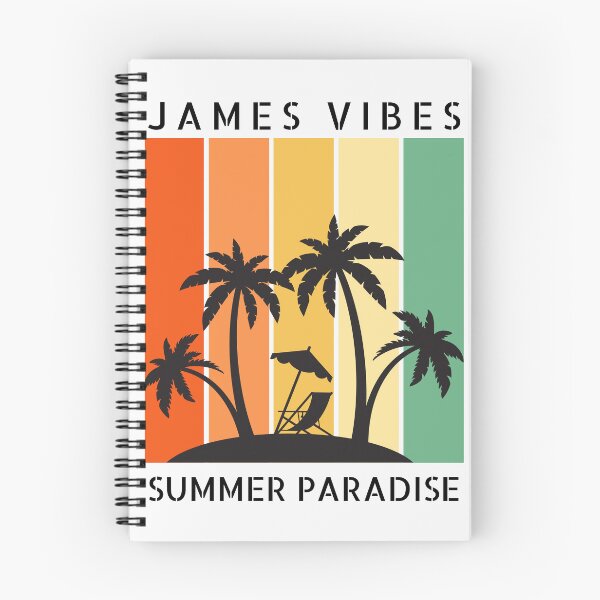 Item preview, JAMES NAME SHIRT: JAMES VIBES. SUMMER PARADISE. designed and sold by AlexRelax.