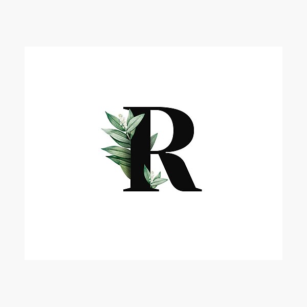 Artikelvorschau, Botanisch thematisierte R entworfen und verkauft von Nelli Designz.
