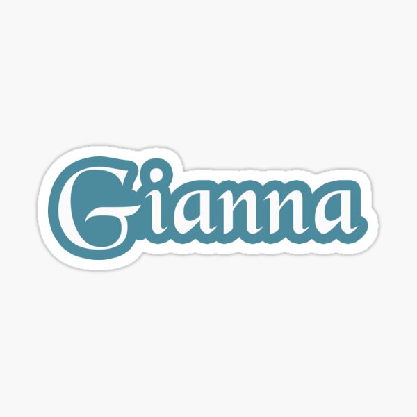 Item preview, Gianna custom  - Gianna name - Gianna designed and sold by MOONINSPIRATION.