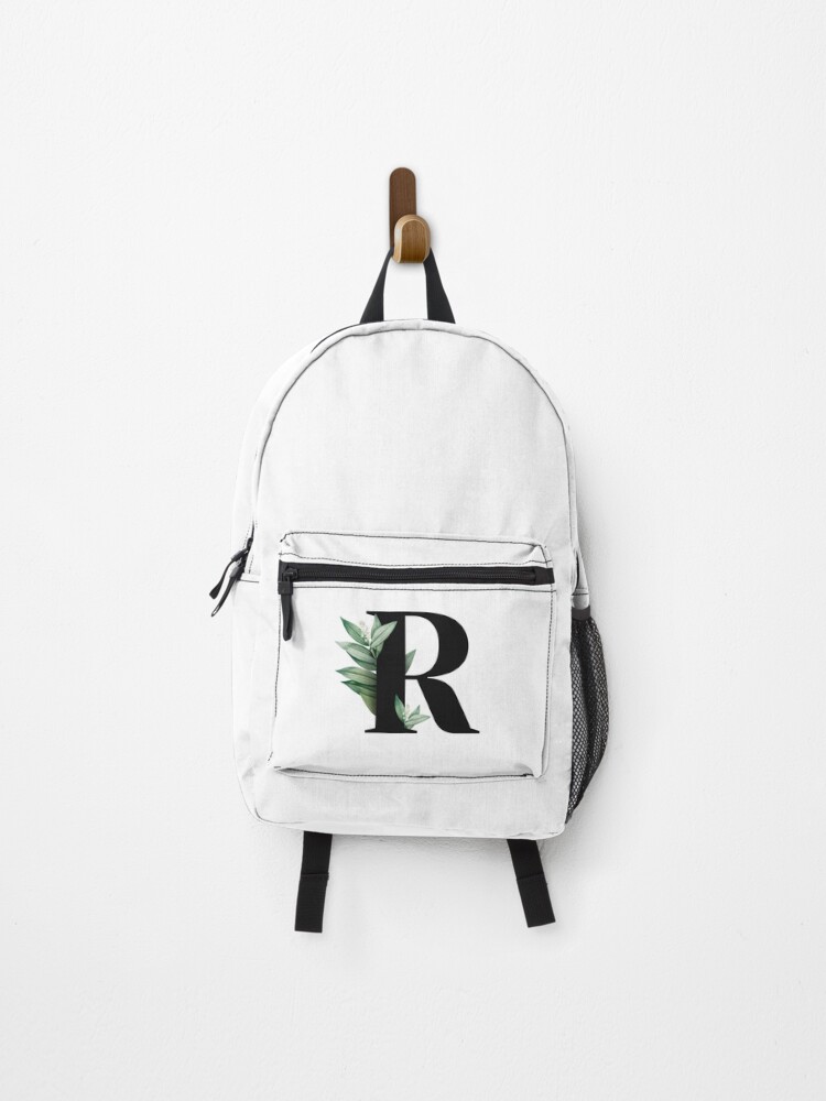 Thumbnail 1 of 3, Backpack, Botanical themed R designed and sold by Nelli613.