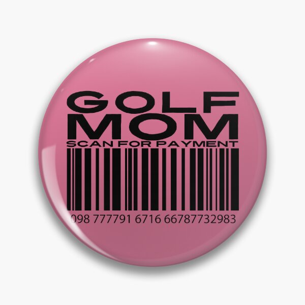Item preview, Golf Mom Scan For Payment | Golf Mom | Golf Lover (White Lettering Available) designed and sold by Wavecrest Wearables.