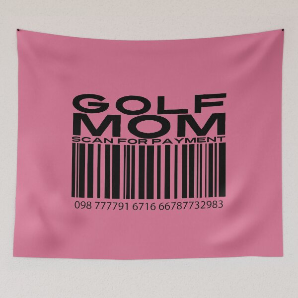 Item preview, Golf Mom Scan For Payment | Golf Mom | Golf Lover (White Lettering Available) designed and sold by Wavecrest Wearables.