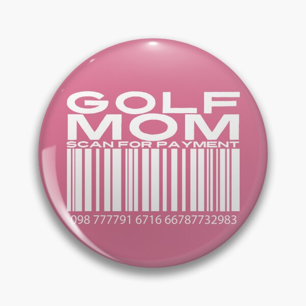 Item preview, Golf Mom Scan For Payment | Golf Mom | Golf Lover (Black Lettering Available) designed and sold by Wavecrest Wearables.
