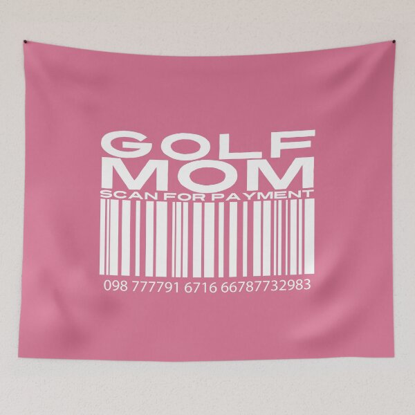 Item preview, Golf Mom Scan For Payment | Golf Mom | Golf Lover (Black Lettering Available) designed and sold by Wavecrest Wearables.
