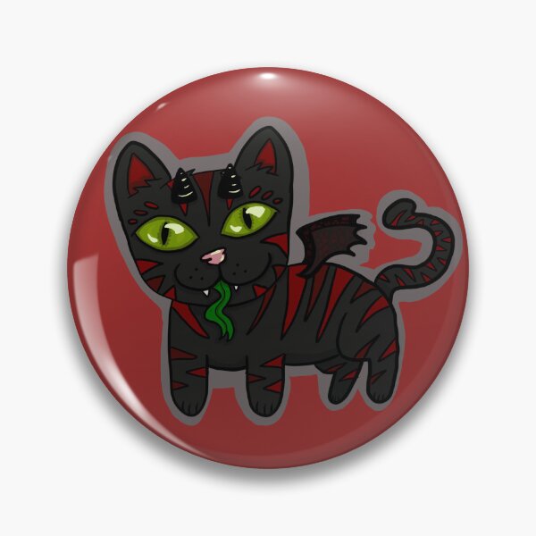 Item preview, Hell cat designed and sold by Alliecat Arts.