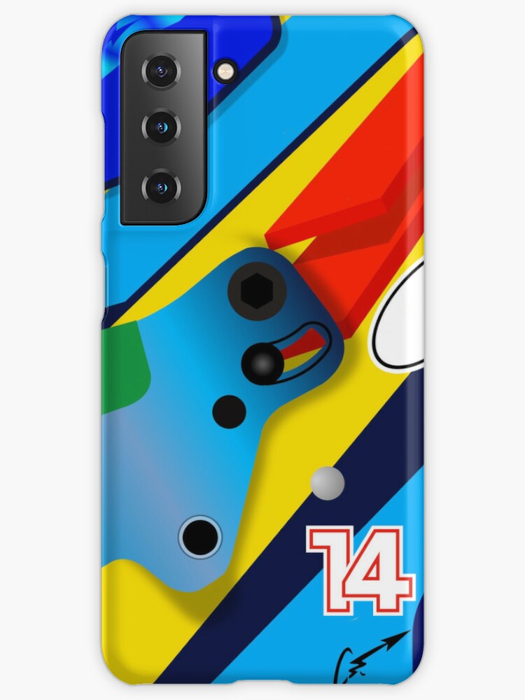 Phone case - F1 Helmet - ALONSO #14 Samsung Galaxy Phone Case for Sale by  BoxBoxMerch