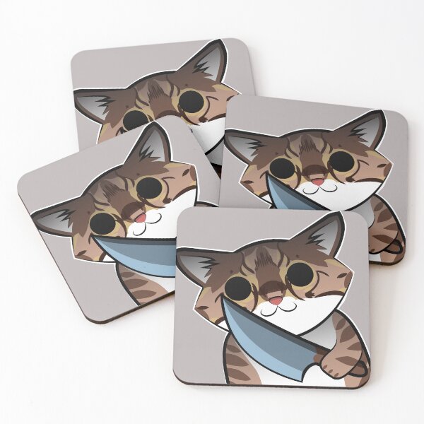Item preview, Bengal Cat with Knife designed and sold by NoxKitsune.