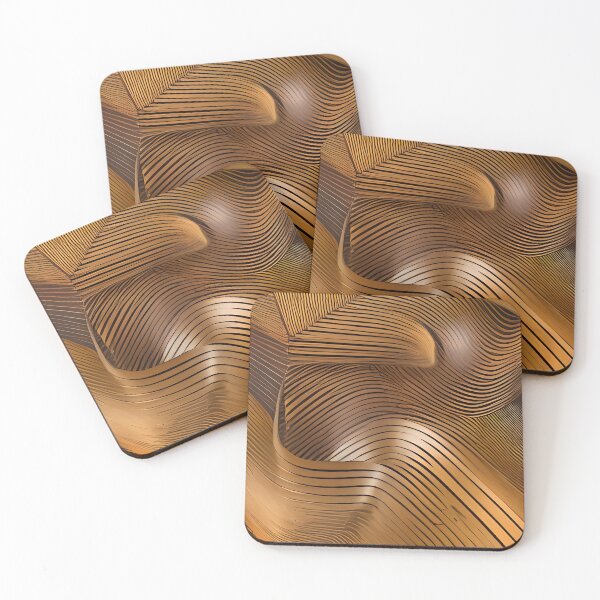 Item preview, Wooden waves designed and sold by Gus Wolvius.