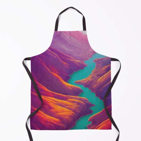 Item preview, River Running Through Valley Of Mountains , Beautiful Painting designed and sold by mariavision.