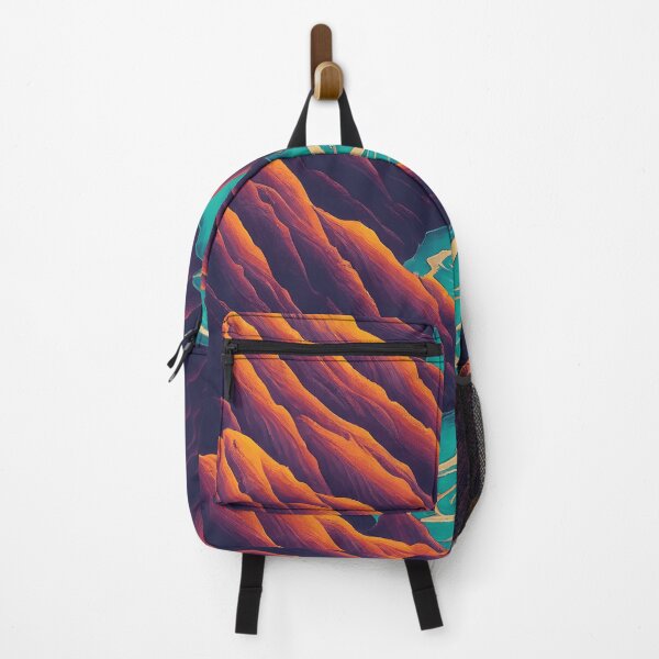 Item preview, River Running Through Valley Of Mountains , Beautiful Painting designed and sold by mariavision.