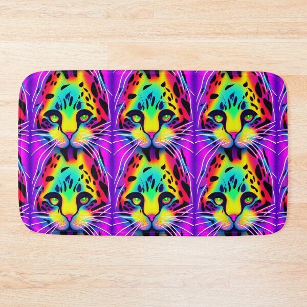 Item preview, Neon Cheetah Face Leopard Print designed and sold by Unicorn Trainwreck.