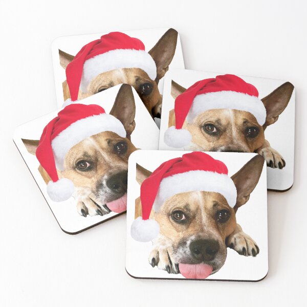 Item preview, Happy Dingo-Mas (white font) designed and sold by All About Dogs.