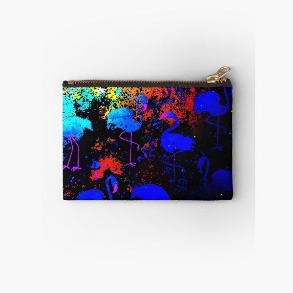 Item preview, Spacey Paint Splatter Yard Birds designed and sold by ChristinasMess.