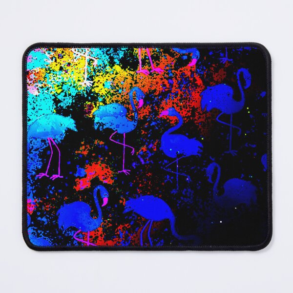 Item preview, Spacey Paint Splatter Yard Birds designed and sold by ChristinasMess.
