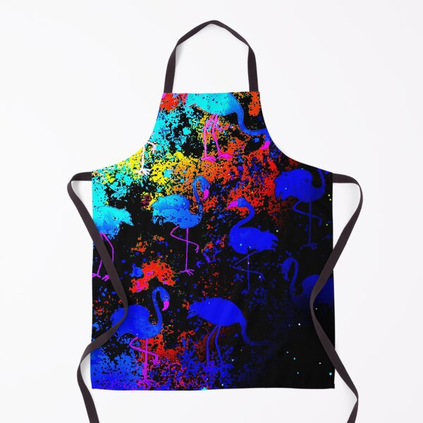 Item preview, Spacey Paint Splatter Yard Birds designed and sold by ChristinasMess.