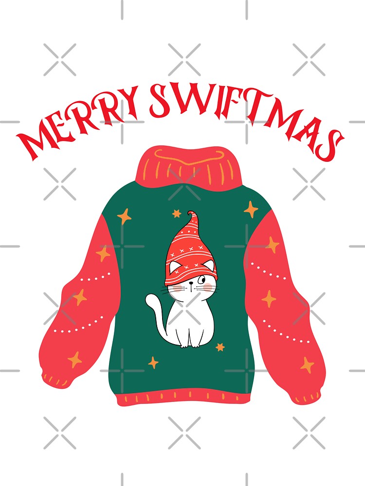 Santa Baby Put Taylor Sw Under The Tree Merry Swiftmas Cat Mother Christmas  T-shirt,Sweater, Hoodie, And Long Sleeved, Ladies, Tank Top