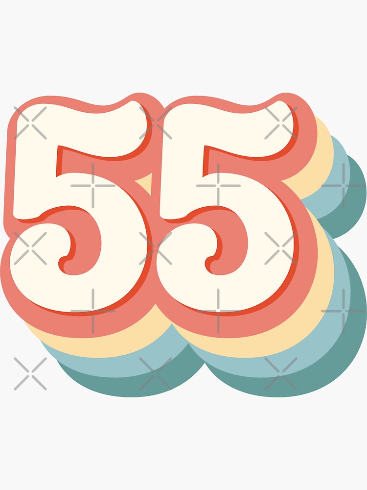 24 number Sticker for Sale by HanakiArt