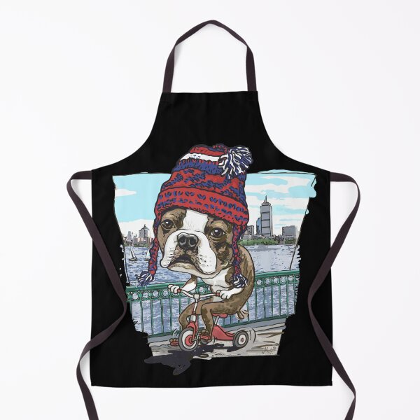Item preview, Boston Terrier Wicked Pissah Tricycle Adventure designed and sold by Jennpak.
