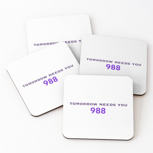Item preview, Tomorrow need you - 988 || Suicide and Crisis Lifeline  designed and sold by Amber Catagnus.