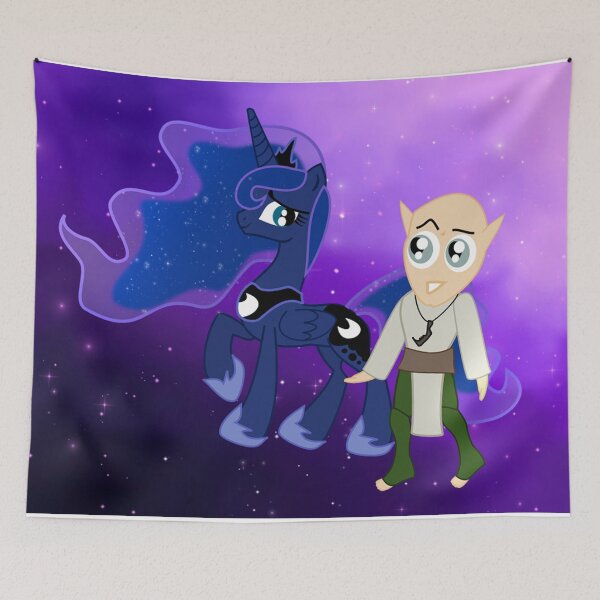 Item preview, Fellow Dreamers. Princess Luna and Solas designed and sold by NorroenDyrd.