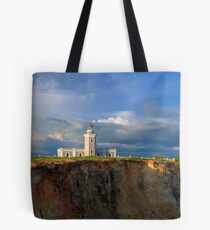 Cabo Rojo Lighthouse View 02 Tote Bag