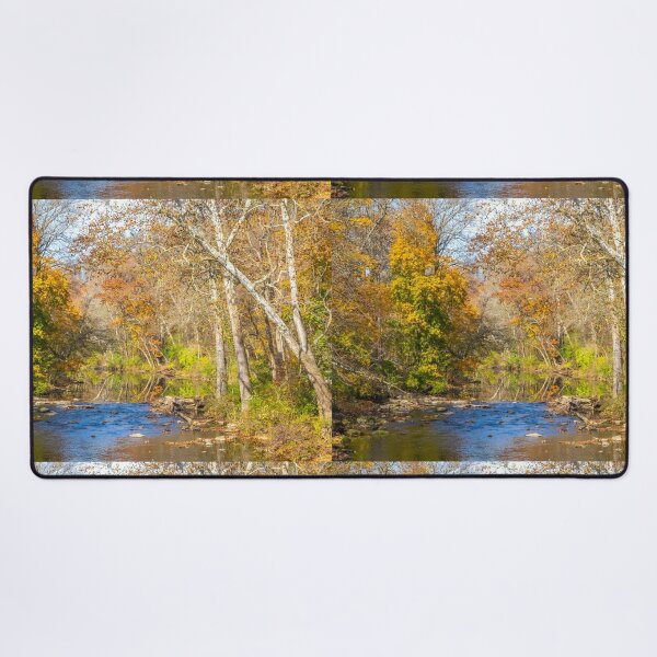 Item preview, USA. Pennsylvania. Autumn. Landscape with River. designed and sold by vadim19.