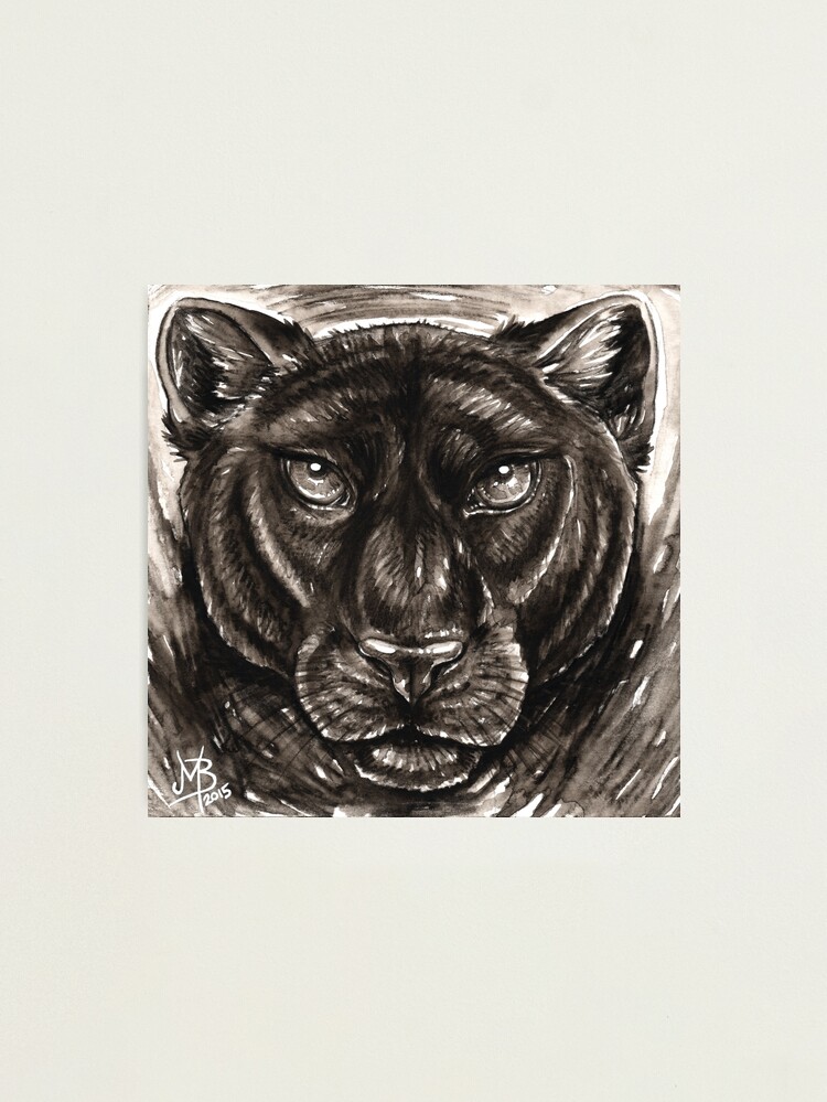 Alternate view of Panthera Photographic Print