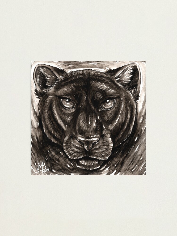 Alternate view of Panthera Photographic Print